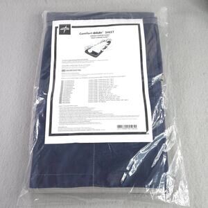 Medline Comfort Glide Sheet CGLIDESHEETNS 35X55 Blue No Straps Up To 575lb